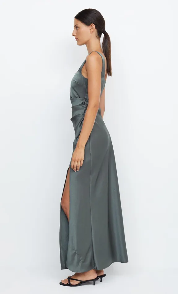 Bec Bridge Dresses THE DREAMER SQUARE NECK DRESS Dark Willow 8211 Women