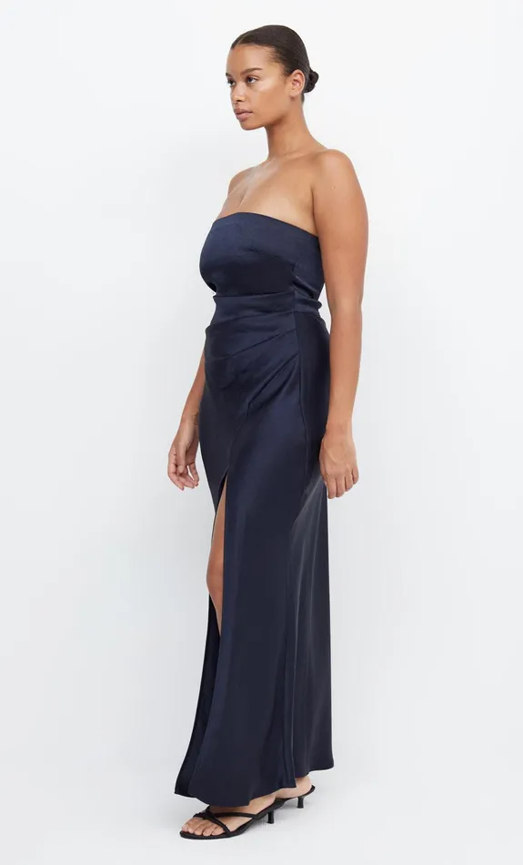 Bec Bridge Dresses THE DREAMER STRAPLESS DRESS Ink 8211 Women