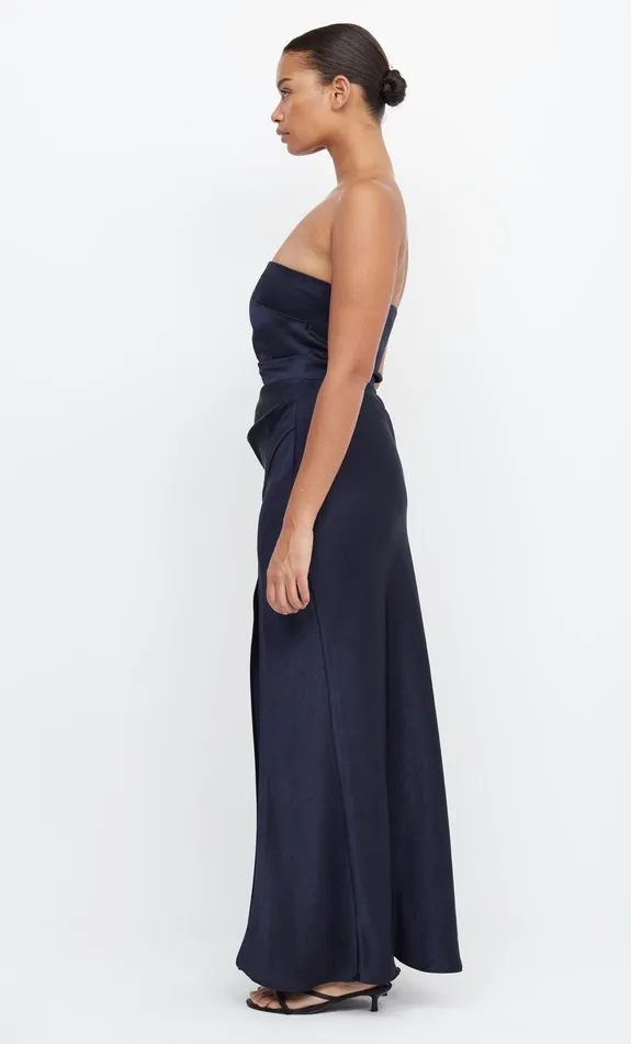Bec Bridge Dresses THE DREAMER STRAPLESS DRESS Ink 8211 Women