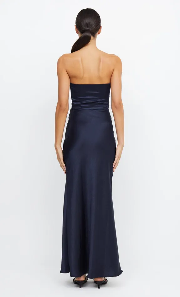 Bec Bridge Dresses THE DREAMER STRAPLESS DRESS Ink 8211 Women