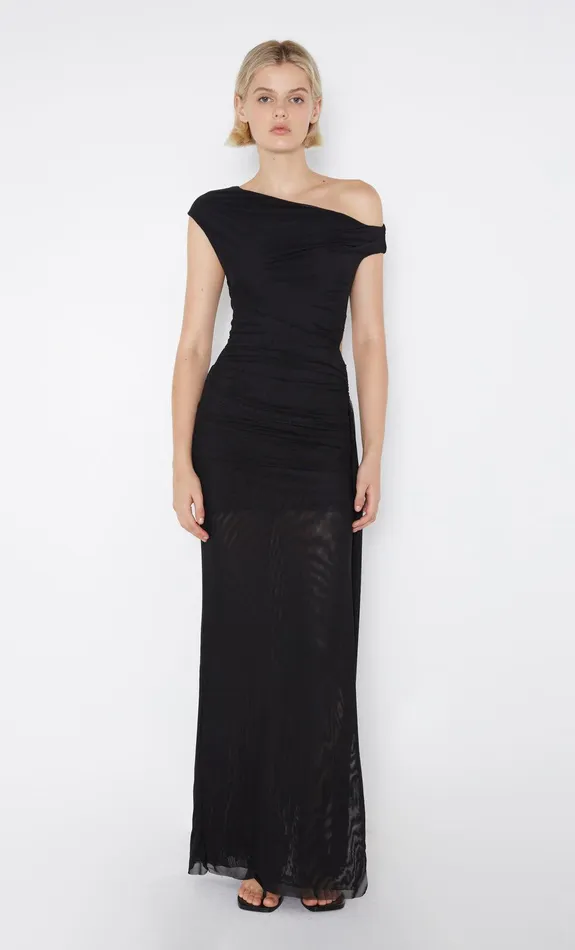 Bec Bridge Dresses VICTORIA ASYM DRESS Black 8211 Women