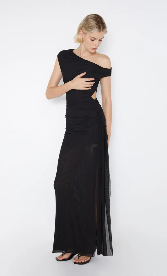 Bec Bridge Dresses VICTORIA ASYM DRESS Black 8211 Women
