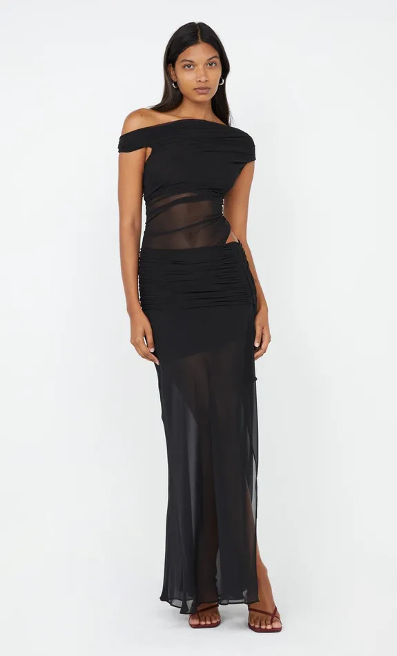 Bec Bridge Dresses ZEILA ASYM DRESS Black 8211 Women