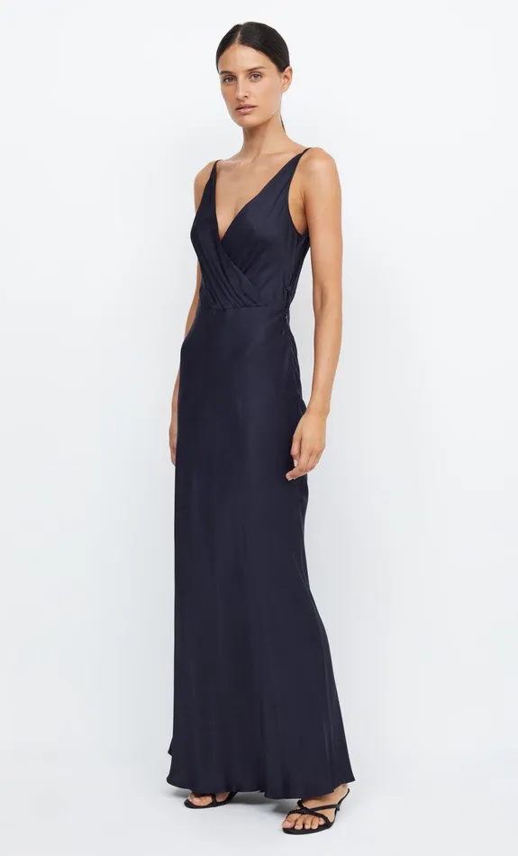 Bec Bridge Event Wear Dresses ADORE V MAXI DRESS Ink 8211 Women