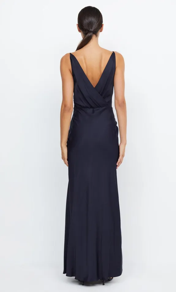 Bec Bridge Event Wear Dresses ADORE V MAXI DRESS Ink 8211 Women
