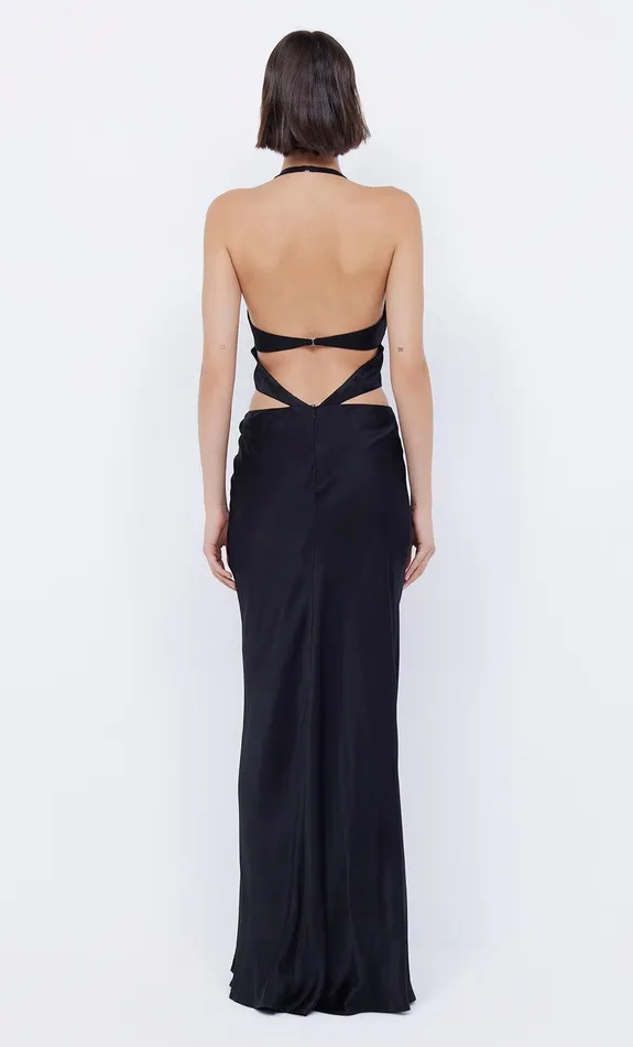 Bec Bridge Event Wear Dresses ALABAMA HALTER DRESS Black 8211 Women