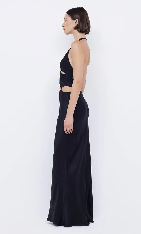 Bec Bridge Event Wear Dresses ALABAMA HALTER DRESS Black 8211 Women