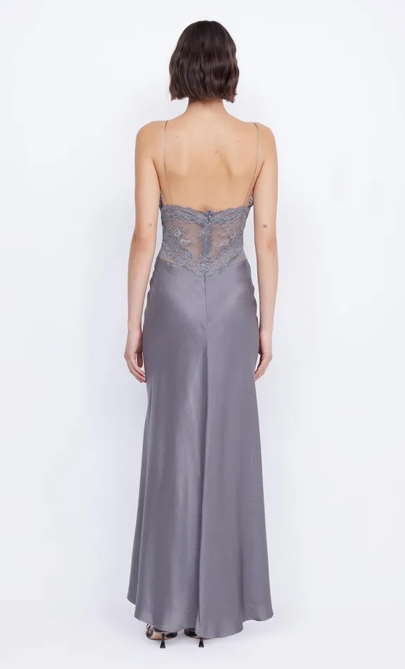 Bec Bridge Event Wear Dresses AMORAS MAXI DRESS Grey 8211 Women