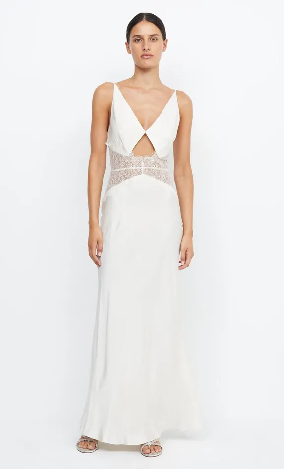 Bec Bridge Event Wear Dresses CELINE MAXI DRESS Creamcream 8211 Women
