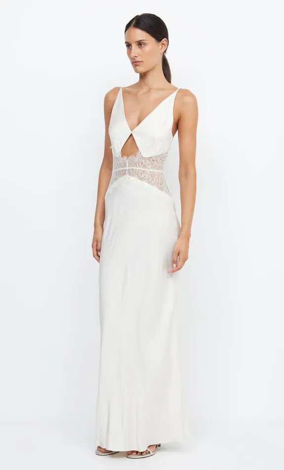 Bec Bridge Event Wear Dresses CELINE MAXI DRESS Creamcream 8211 Women