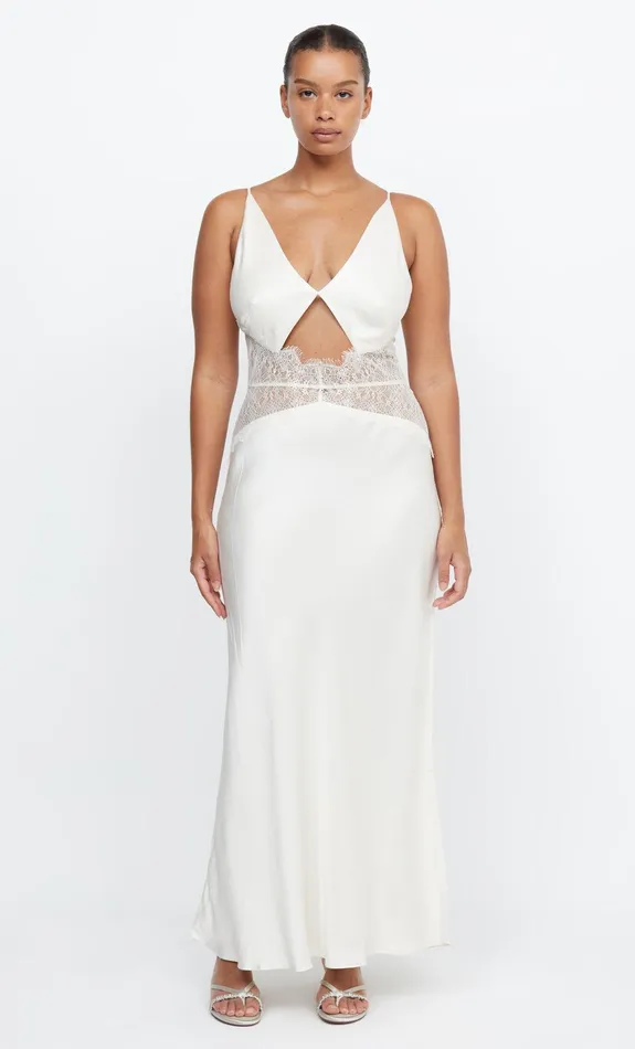 Bec Bridge Event Wear Dresses CELINE MAXI DRESS Creamcream 8211 Women