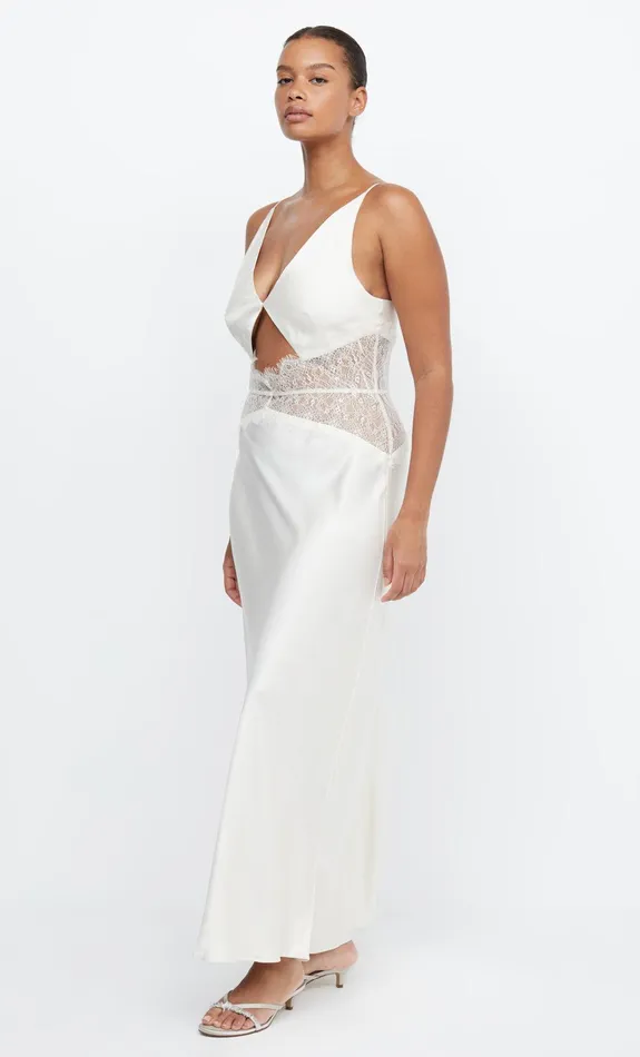 Bec Bridge Event Wear Dresses CELINE MAXI DRESS Creamcream 8211 Women
