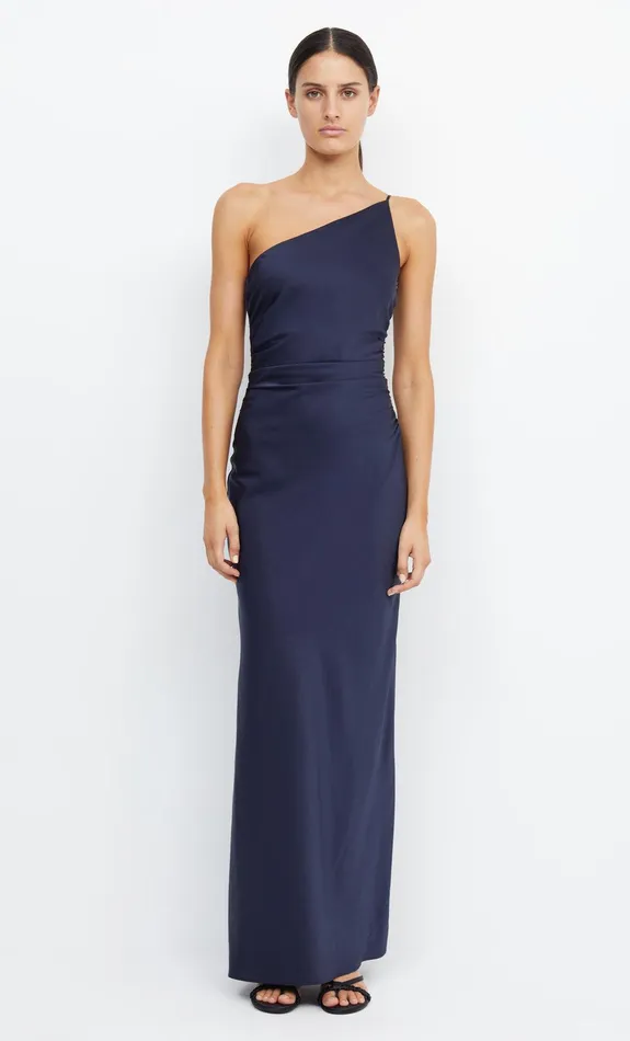 Bec Bridge Event Wear Dresses ETERNITY ASYM MAXI DRESS Ink 8211 Women