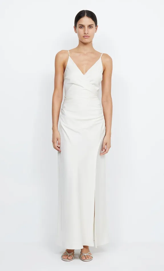 Bec Bridge Event Wear Dresses ETERNITY V MAXI DRESS Cream 8211 Women