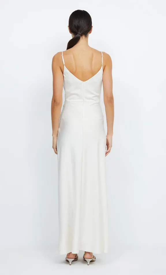Bec Bridge Event Wear Dresses ETERNITY V MAXI DRESS Cream 8211 Women