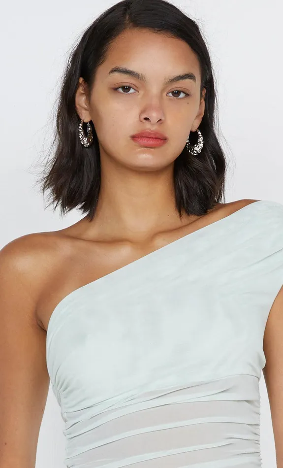 Bec Bridge Event Wear Dresses GIULIA HOOP EARRING Silver 8211 Women