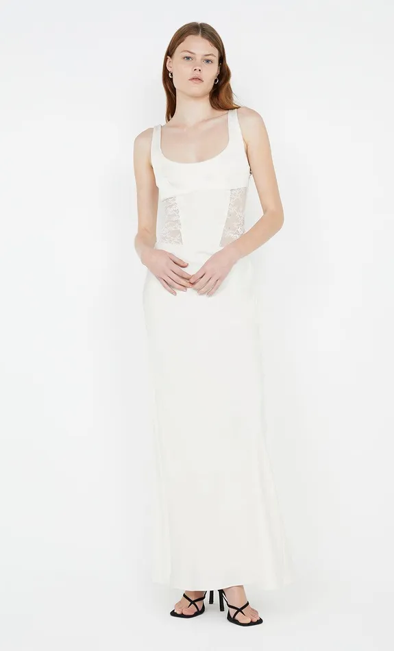 Bec Bridge Event Wear Dresses OLIMPIA CORSET DRESS Cream 8211 Women