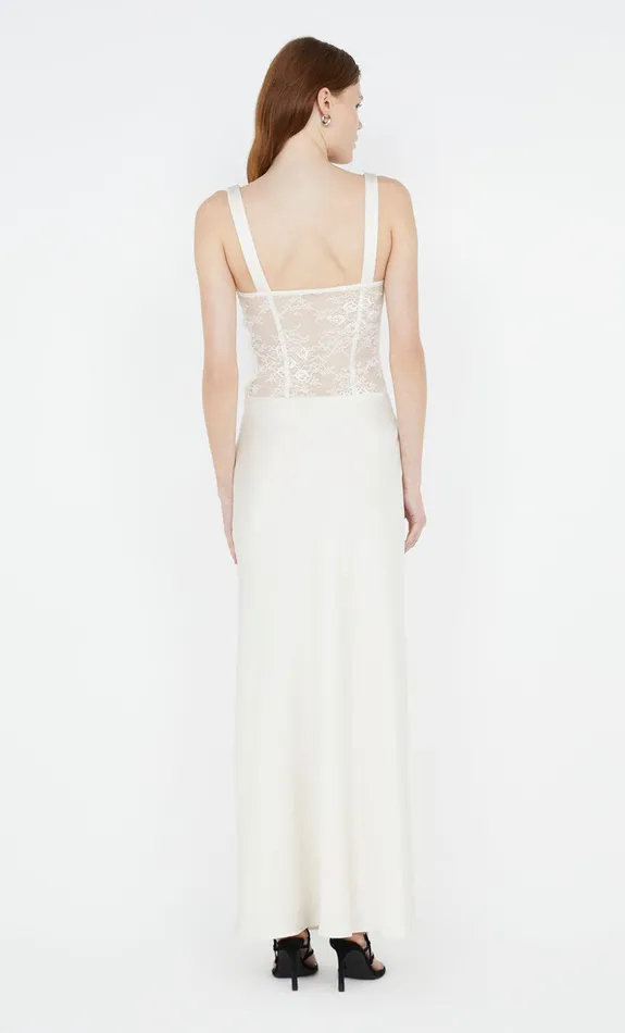 Bec Bridge Event Wear Dresses OLIMPIA CORSET DRESS Cream 8211 Women