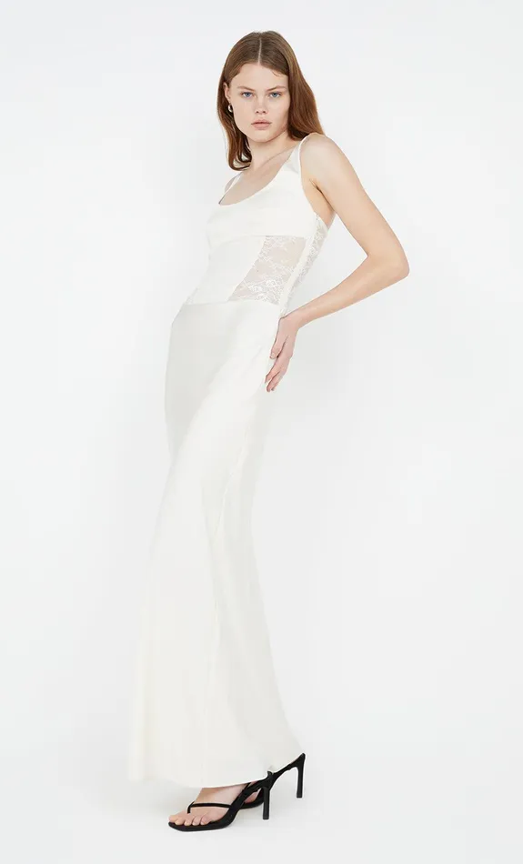 Bec Bridge Event Wear Dresses OLIMPIA CORSET DRESS Cream 8211 Women