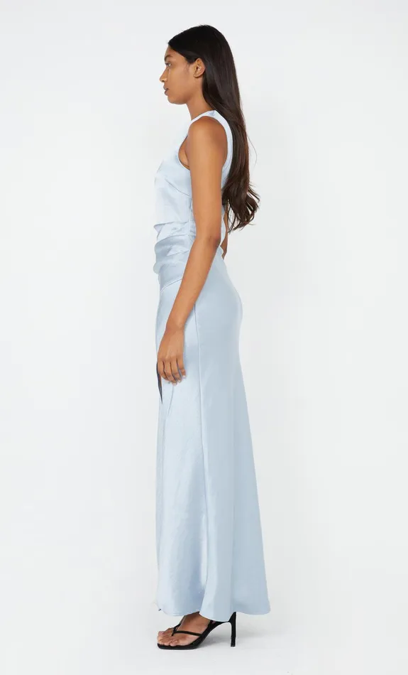 Bec Bridge Event Wear Dresses THE DREAMER ASYM DRESS Dusty Blue 8211 Women