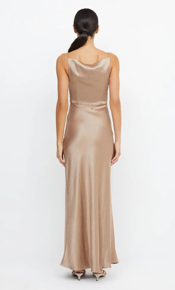 Bec Bridge Event Wear Dresses THE DREAMER MAXI DRESS Golden 8211 Women