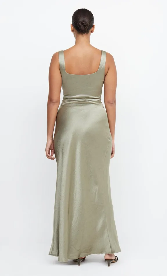 Bec Bridge Event Wear Dresses THE DREAMER SQUARE NECK DRESS Sage 8211 Women