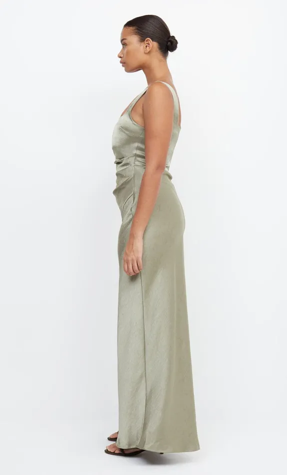 Bec Bridge Event Wear Dresses THE DREAMER SQUARE NECK DRESS Sage 8211 Women