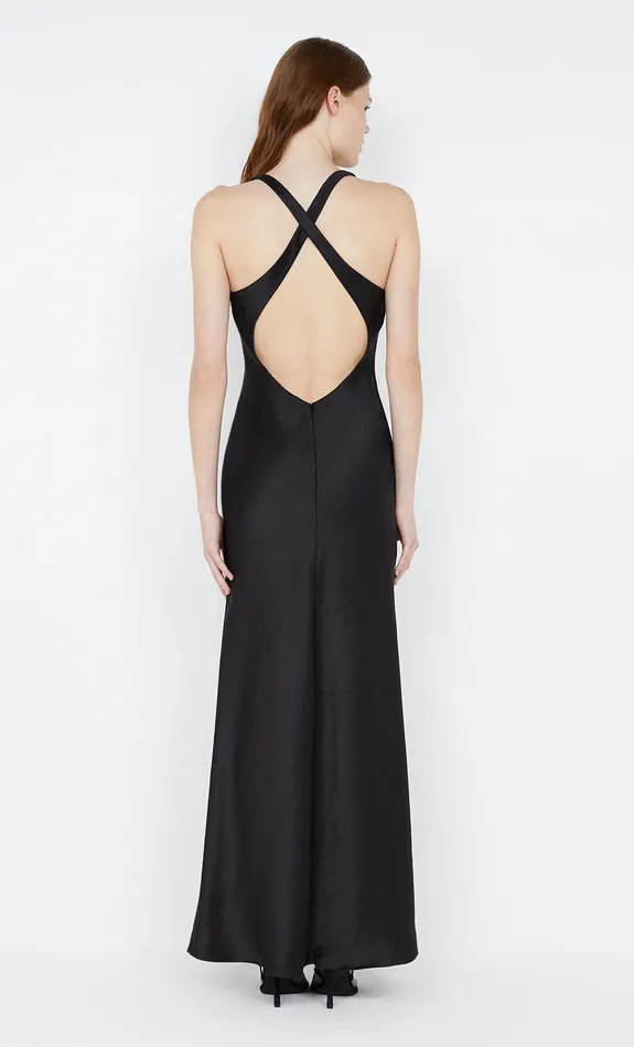 Bec Bridge Event Wear Dresses THE DREAMER V NECK DRESS Black 8211 Women