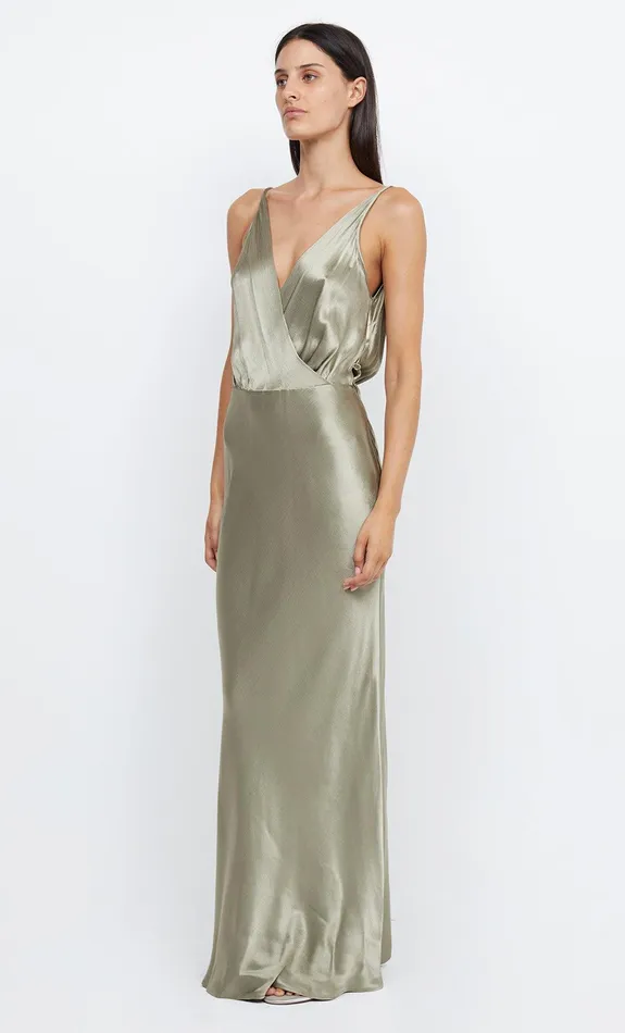 Bec Bridge Event Wear Dresses TI AMO V MAXI DRESS Sage 8211 Women