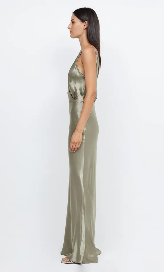 Bec Bridge Event Wear Dresses TI AMO V MAXI DRESS Sage 8211 Women