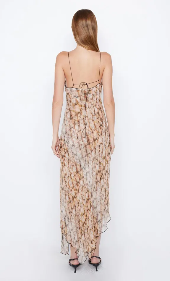 Bec Bridge Maxi Dresses CIEL ASYM DRESS Geo Shibori 8211 Women