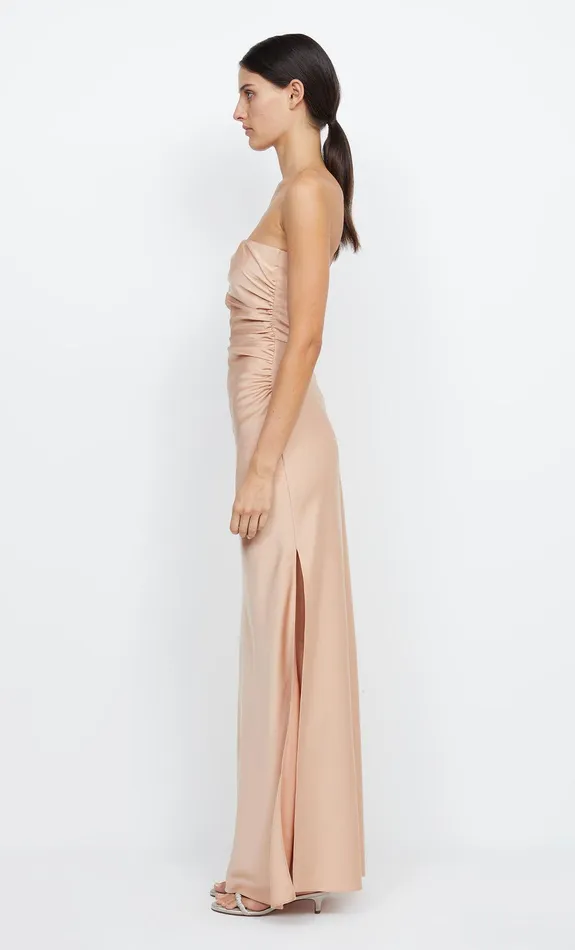 Bec Bridge Maxi Dresses ETERNITY STRAPLESS MAXI Rose Gold 8211 Women