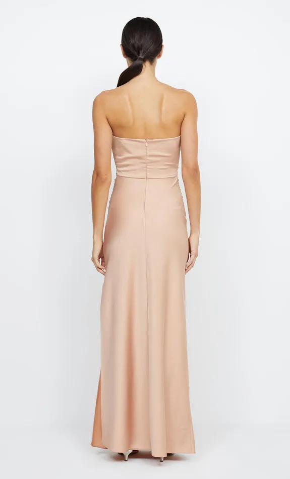 Bec Bridge Maxi Dresses ETERNITY STRAPLESS MAXI Rose Gold 8211 Women