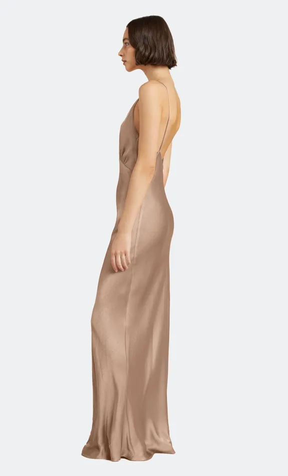 Bec Bridge Maxi Dresses LORELAI V MAXI DRESS Golden 8211 Women