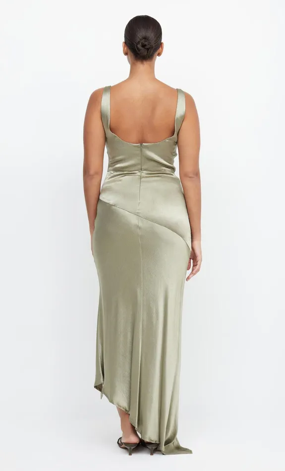 Bec Bridge Maxi Dresses MOON DANCE COWL DRESS Sage 8211 Women
