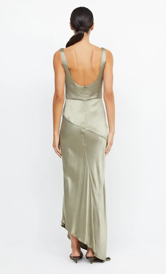 Bec Bridge Maxi Dresses MOON DANCE COWL DRESS Sage 8211 Women