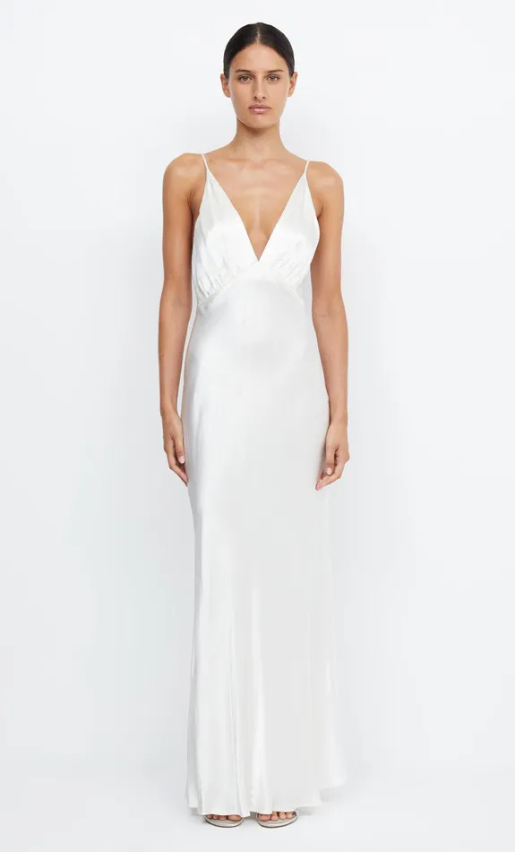 Bec Bridge Maxi Dresses MOON DANCE V MAXI DRESS Ivory 8211 Women
