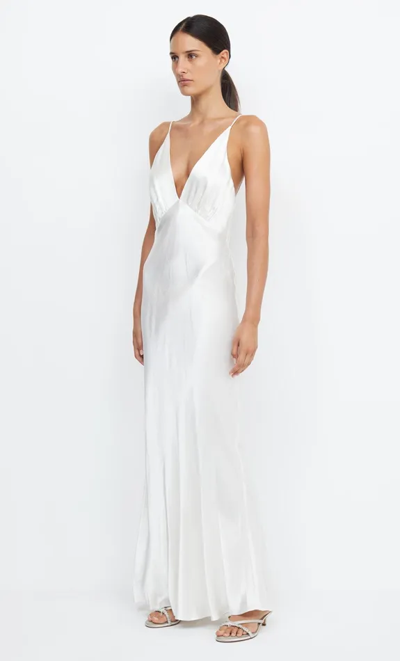 Bec Bridge Maxi Dresses MOON DANCE V MAXI DRESS Ivory 8211 Women