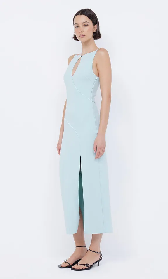 Bec Bridge Midi Dresses MARIELLE SPLIT DRESS Mist 8211 Women