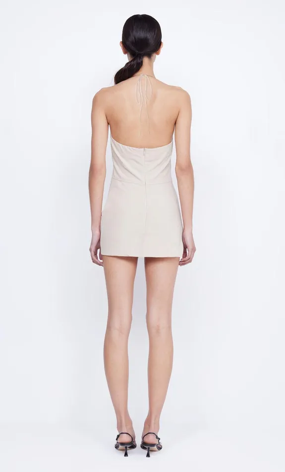 Bec Bridge Mini Dresses DESIREE TUCK MINI DRESS Sand 8211 Women