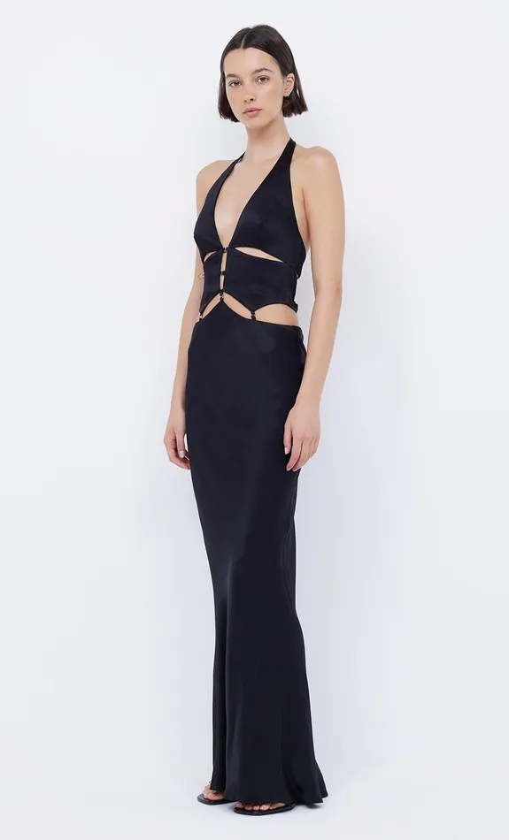 Bec Bridge Prom Dresses ALABAMA HALTER DRESS Black 8211 Women