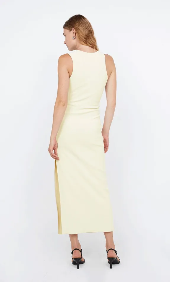 Bec Bridge Prom Dresses LETTY MIDI DRESS Lemon 8211 Women