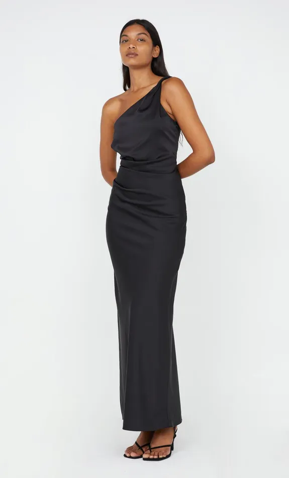Bec Bridge Prom Dresses LUNETTA ASYM DRESS Black 8211 Women