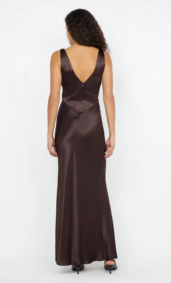 Bec Bridge Prom Dresses MOON DANCE VERONA DRESS Dark Chocolate 8211 Women