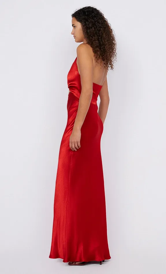 Bec Bridge Prom Dresses SABIA TWIST DRESS Rouge 8211 Women