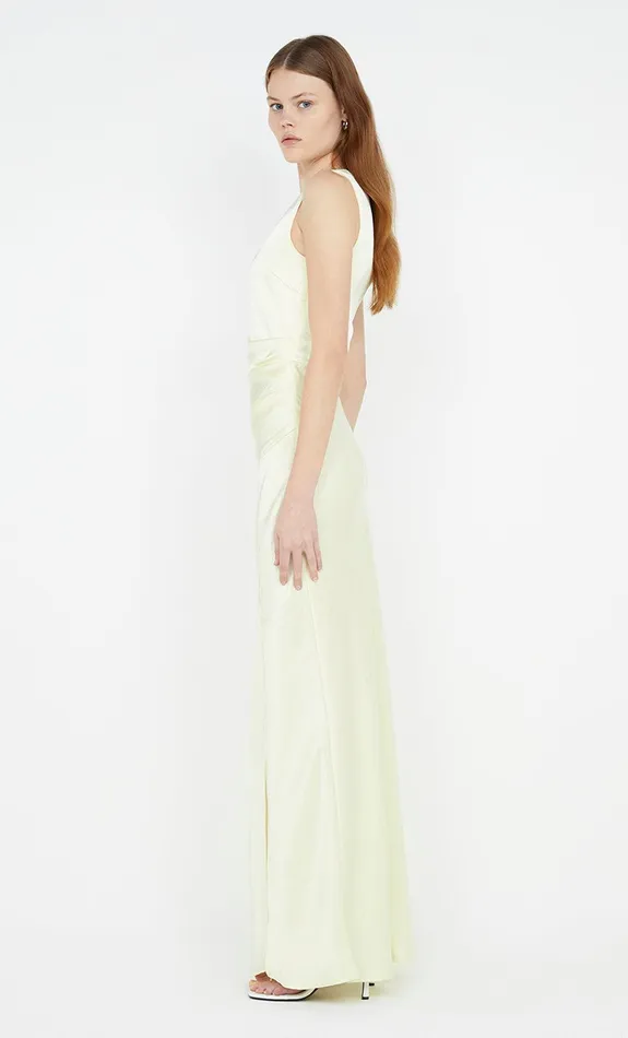 Bec Bridge Prom Dresses THE DREAMER ASYM DRESS Ice Yellow 8211 Women
