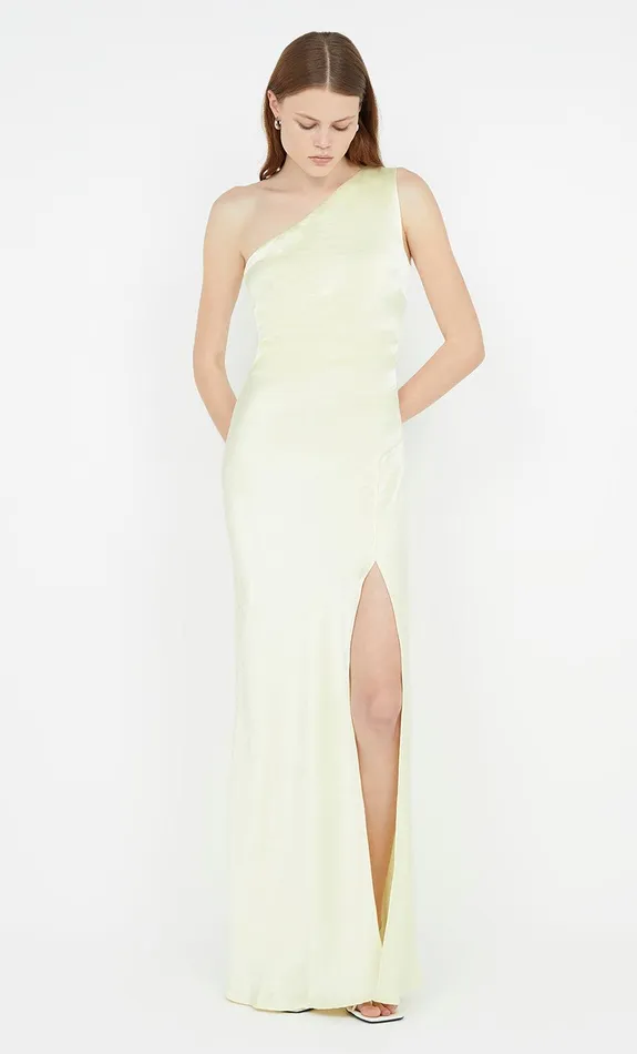 Bec Bridge Prom Dresses THE DREAMER ASYM DRESS Ice Yellow 8211 Women