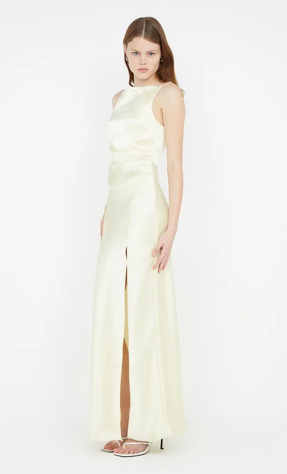 Bec Bridge Prom Dresses THE DREAMER MAXI DRESS Ice Yellow 8211 Women