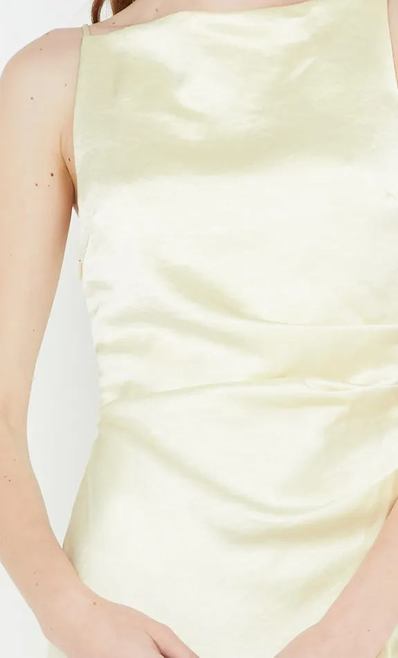 Bec Bridge Prom Dresses THE DREAMER MAXI DRESS Ice Yellow 8211 Women