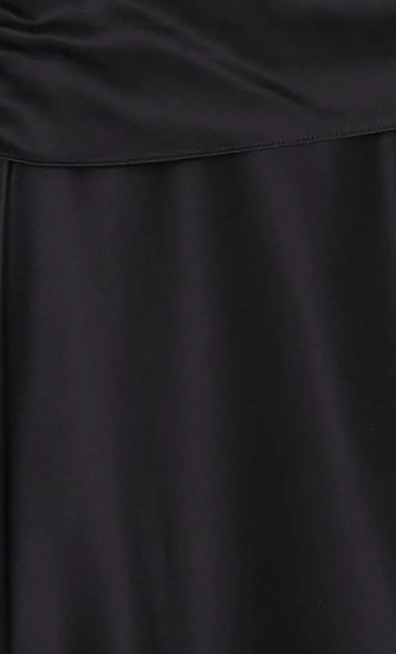 Bec Bridge Skirts CHANTILLY SILK RUCHED SKIRT Black 8211 Women